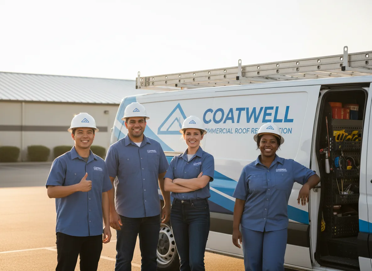 Commercial roof coating company in Leasburg, MO